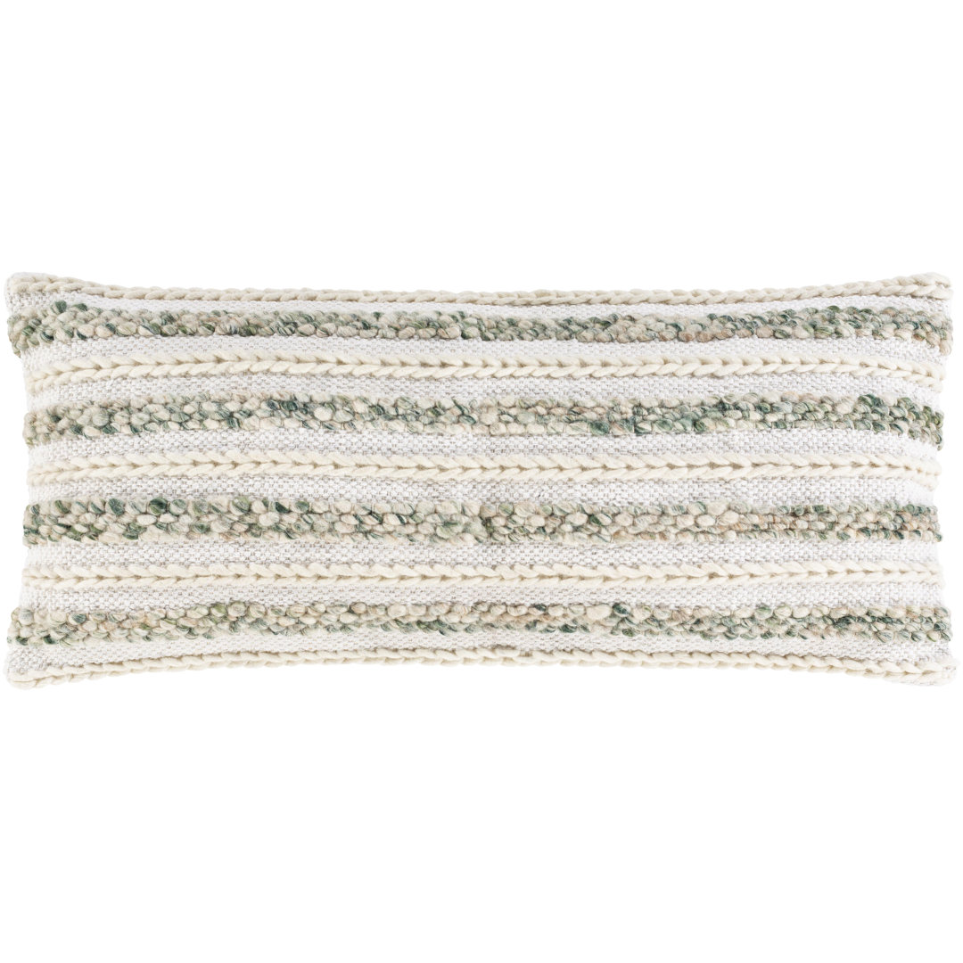Lottie Striped Lumbar Pillow Cover